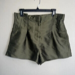 Phillip Lim 3.1 orikami Everglade Shorts Bag Waist Green Size 4